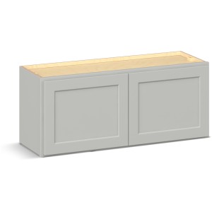 RELIABILT Parkstone II Wall Cabinet, Light Gray, 36" W, 2 Doors, Fully Assembled - 641334 | Lowe's Pro Supply